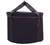 YARNOW Borsa Portatile con Imbottitura Interna per Ciotola da Canto Porpora in Poliestere e Cotone e Prevenzione Danni Colore Casuale per Viaggio