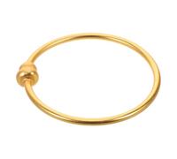 YARNOW Braccialetto Comfort a Forma di Zucca in Stile Cinese da Polso Elegante e Moderno in Rame Oro Significato Simbolico di Fortuna e Design Tradizionale per Donne