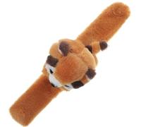 YARNOW Braccialetto Schiaffo per in Peluche a Forma di Procione Bomboniera per Feste di Halloween e Natale Giocattolo da Polso Morbido e Leggero per Ragazzi e Ragazze