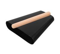 YARNOW Campanaccio in Metallo da 4 Pollici con Bacchetta in Legno, Accessorio per Percussioni per Eventi Sportivi e Sviluppo del Senso del Ritmo