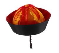 YARNOW cappello dell'imperatore cinese copricapo creativo in stile cinese cappello asiatico cappelli cosplay cappelli da festa cappello cappelli cinesi provato