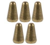 YARNOW Cappucci per Interruttore a Levetta in Ottone 5 Pezzi per Chitarra Elettrica 5 Vie Tappo per Asta Accessorio per Controllo Preciso e Riparazione Strumenti Musicali