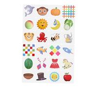 YARNOW Carte Della Prima Educazione Giocattoli Per Schede Delle Attività Di Apprendimento Schede Flash Ad Alto Contrasto Carte Attività Per Flashcard Montessori Carta