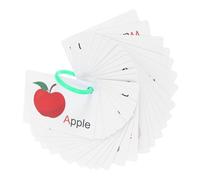 YARNOW Carte di inglese per la prima educazione schede flash del vocabolario schede flash per schede flash per l'apprendimento precoce flashcard per flash card AbS
