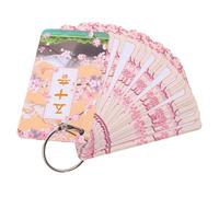 YARNOW Carte Hiragana e Katakana per Principianti Carte Leggere e Portatili per Imparare Lettere Giapponesi con Font Chiaro e Layout Scientifico per Studiare Sillabario Giapponese in