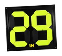 YARNOW Cartello Sostituzione dei Giocatori Calcio Strumento per Arbitri Tabellone Chiaro e Visibile Attrezzatura per Partite Calcio Sostituzione Giocatori