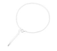 YARNOW Cavigliera Donna Gioiello per Piede in Argento 925 Anallergico Catena Caviglia Raffinata per Ragazze Quotidiano Delicato