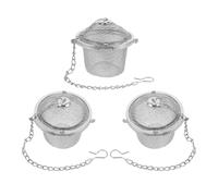 YARNOW Cestelli in Acciaio Inossidabile e Adatti per Pulizia Domestica Vapore Set 3 Pezzi per Pulizia Ultrasuoni Resistenti Gioielli e Parti di Orologi
