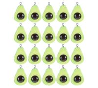 YARNOW Charm Pendente Avocado in Resina Verde 20 Pezzi per Creazioni