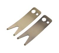 YARNOW Chiave Oro 2 Pezzi per Chitarra Elettrica e Accordatore Design Portatile in Acciaio Inossidabile Regolazione di Precisione Riparazioni e Performance dal Palco