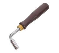 YARNOW Chiave per accordare il salterio sintonizzatore sintonizzatori xilofono chiave di accordatura strumento salterio a martello metallo in acciaio inossidabile Brown