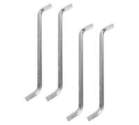 YARNOW Chiave per Tritarifiuti per Installazione e Manutenzione Set 4 Pezzi in Acciaio Inossidabile, Utensile Compatto Sotto Lavello Cucina