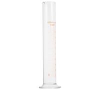 YARNOW Cilindro Base Stabile e Scala Precisa da 500ml in Vetro Borosilicato Graduato per Esperimenti Scientifici a Casa e Laboratori di Ricerca