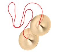 YARNOW Cimbali da Dito in Lega Strumento Musicale per Ragazza Piatti per Feste e Danze Trasporto Facile Resistente e Regolabile