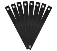 YARNOW Cinghie di Supporto per Alberi Occhielli per Fissaggio Ceppi e Pali Inclinati 16 Pollici in Nylon Resistente Set 8 Pezzi Accessori per Giardinaggio e Protezione Piante