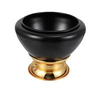 YARNOW Ciotola Meditativa Rame Nera per Yoga e Strumento Guarigione Musicale Decorazione per Casa e Pratica Spirituale Design Elegante e Resistente Perfetta per Relax e Meditazione