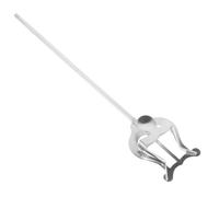 YARNOW Clip Musicale per Spartiti Morsetto a Lira in Metallo Supporto Portatile per Leggio Sassofono e Clarinetto Clip per Spartiti da Banda Musicale Argento per Musicisti in