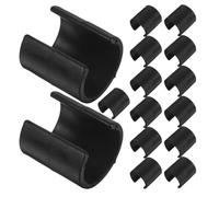 YARNOW Clip per Asta Bandiera Esterna per Allenamento Calcio Fibbie per Pali da Calcio 15 Pezzi Accessori Sportivi Fissaggio Sicuro per Esercizi di Agilità e Campi da Gioco