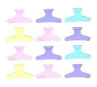 YARNOW Clip per Chioma Professionali da Parrucchiere 24 Pezzi in Plastico Colorati per Styling e Asciugatura Chioma per Salone di Bellezza Colore Casuale