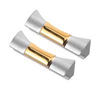 YARNOW Collegamento Terminale in Acciaio Inox 316 per Cinturino Orologio 20mm, Set 2 Pezzi Adattatore Metallo Compatibile con Casse di Orologi, Accessori Ricambio per Orologi Uomo
