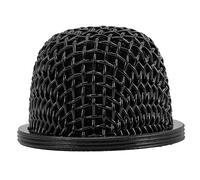 YARNOW Coperchio per Microfono in Metallo Sostituzione della Testa Sfera per Microfono Protezione Resistente all Usura Filtro Interno in Schiuma per Ridurre i Rumori del Vento Pop