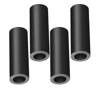 YARNOW Copertura Magnetica in Gomma Magnetica Nera per Camini da Interno 4 Pezzi Blocca Vento e Isolamento Facile da Mantenere, per Caminetti in Inverno