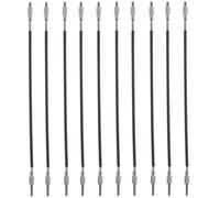 YARNOW Corda di Coda 10 Pezzi in Metallo Argento per Viola 4/4-3/4 Ricambio per Strumenti ad Arco Sicuri e Facili da Montare Accessori per Musicisti