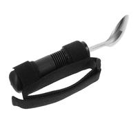 YARNOW Cucchiaio Antiscivolo per Anziani e Disabili Utensile Adattabile in Acciaio Resistente Manico Leggero e Portatile Stoviglie Ergonomiche per Assistenza Alimentare e Pazienti