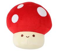 YARNOW cuscini a forma di fungo cuscini di funghi ciondolo bambola di peluche a forma di fungo roba carina a base di funghi bambola cuscino divertente cotone pp rosso