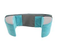 YARNOW Cuscino Laterale e Cintura Regolabile Supporto Lombare per Sedia a Rotelle Scamosciato e Spugna, per Case Private e Strutture Mediche