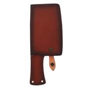 YARNOW Custodia per Coltello in Pelle Artificiale Marrone, Protezione Portatile per Coltelli da Cucina, Fodero Resistente per Uso Quotidiano
