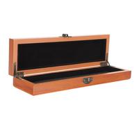 YARNOW Custodia Porta-Armonica in Legno Compatta e Resistente Scatola Protettiva per Armoniche 24 Fori Contenitore Portatile per Trasporto Armonica All’Aperto