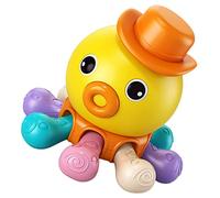 YARNOW da Bagno Ottimo per Octopus Educativo per Bagnetto Sviluppo Sensoriale e Coordinazione Mano Occhio per da Colore Arancione