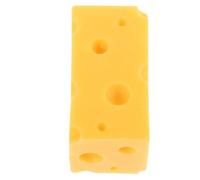 YARNOW Di Formaggio Simulato Gelo Falso Cibo Decorazione Puntello Display Decorazioni Aspetto Artificiale Materiale Mini Formaggio Accessori Taglieri Per Giallo Resina