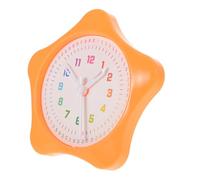 YARNOW Di Orologio per Imparare Apprendimento Classe Raccontare Piccolo Ragazzo Giocattoli Orologio Giocattolo Orologio per Arancia Plastica