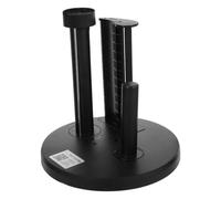 YARNOW Dispenser di etichette adesive per rotoli, ideale per ufficio, casa e logistica, supporto da tavolo per etichette, base antiscivolo, colore nero, con funzione di spellicolatura manuale.