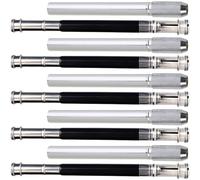 YARNOW Estensori per Matite e Pastelli in Metallo Doppia Punta, Set da 10 Portamatite Scorrevoli per Artisti e Studenti, Strumenti di Estensione per Ufficio e Scuola