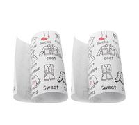 YARNOW Etichette Adesive Autoadesive per L’organizzazione dei Vestiti, Set da 2 Pezzi per Cassetti Armadio, Adesivi Rimovibili per Classificazione Abbigliamento Guardaroba Camera