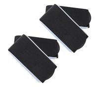 YARNOW Fasce di Fissaggio per Sci 4 Pezzi Cinghie Multifunzione per Snowboard in Materiale Resistente Nero Accessori Sport Invernali per Trasporto Sicuro e Protezione Durante Lo