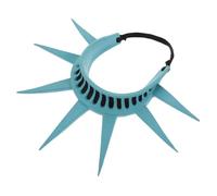 YARNOW fascia della statua della libertà Costume da statua della libertà per fascia a punta souvenir della statua della libertà copricapo gotico Vinile Sky-blue