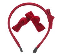 YARNOW Fascia per Chioma in Velluto con Fiocco Elegante, Accessorio Versatile e Confortevole per Cheer-leading e Cosplay, per Ragazze e Donne