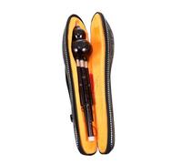 YARNOW Flauto Hulusi C Chiave a 7 Fori in Abs e Cupronickel, Strumento Musicale Leggero e Facile da Curare e Adulti, Set di 1 Nero per Principianti Colore Casuale
