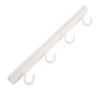 YARNOW Gancio Bianco per Cucina senza Fori in Abs, Resistente alla Ruggine e Deformazione, Design Semplice, per Sotto Mobile o Piano di Lavoro