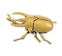 YARNOW Giocattoli Animali Giocattoli di Insetti realistici Bug realistici Giocattoli scientifici Bug Falsi bomboniere di Halloween Insetto Finto plastica Golden