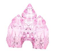 YARNOW Giocattoli Crystal Castle giocattoli da ragazza giocattoli per ragazze ornamento per la stanza dei principessa bambina giocattolo del castello Acrilico rosa