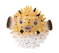 YARNOW giocattoli da pesca da bagno giocattoli per decorazioni pescare sensoriale pesce giocattolo figurina di pesce palla giocattolo del pesce palla mini pesce palla pvc Giallo