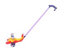 YARNOW Giocattolo da Spingere e Materiale Pp e Metallo per Ragazzo Ragazza a Forma di Aragosta Cartoon Supporto Stabile lo Sviluppo Dell'equilibrio e Colore Casuale a Casa | Pp e Metallo, Struttura Stabile, Uso Indoor a Casa, Linea Cammina e Tira Colore Casuale