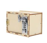 YARNOW Giocattolo Puzzle in Legno Fai da Te Scatola Meccanica a Combinazione Gioco Educativo per per Sviluppare Abilità Manuali e Intelligenza Scientifica Set Creativo di Puzzle 3D in