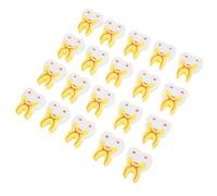 YARNOW Gomme a Forma di Dente per 50 Pezzi in Tpr Divertenti ed Educative per Decorazioni Scuola e Strumenti Utili per Pittura e Cliniche Pediatriche