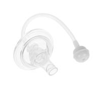 YARNOW Impara a bere una tazza d'acqua cannucce cannuccia per biberon in silicone tazze per con paglia sostituzione della cannuccia del biberon Gel di silice bianca